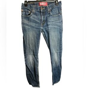 Boys or Girls Levi’s 511 Red Tab Blue Skinny Jeans Sz 14 Reg (27x27)